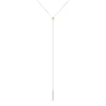 Náhrdelník s bezel diamantem ve žlutém zlatě KLENOTA