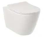 Kludi Resa R - Závěsné WC, Rimless, Spiralflush, lesklá bílá 23WCW0243