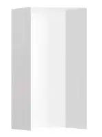 Hansgrohe XtraStoris Minimalistic - Výklenok do steny, 30x15x14 cm, matná biela 56076700