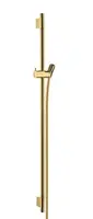 Hansgrohe Unica'S - Sprchová tyč 90 cm so sprchovou hadicou, leštený vzhľad zlata 28631990