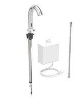 Geberit Piave - Elektronický umývadlový ventil, sieťové napájanie, chróm 116.161.21.1