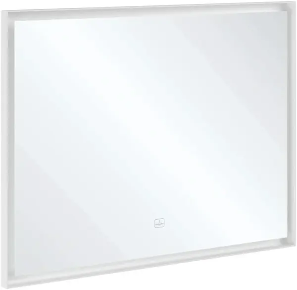 Villeroy & Boch Subway 3.0 - Zrcadlo v rámu s LED osvětlením, 100x75 cm, dotykový senzor A4631000