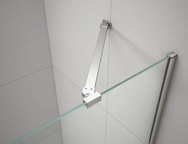 Polysan Fisa - Sada stěnového profilu a vzpěry, chrom FS8012