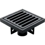 Geberit Príslušenstvo - Podlahový vpust PE, kompletná s roštom 15x15 cm 361.666.16.1