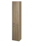 Cersanit Lara - Vysoká skrinka, 150x30x25 cm, 2 dvierka, pánty L/P, orech S926-008-DSM