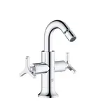 Kludi Nova Fonte - Bidetová batéria s výpusťou, chróm 203130539