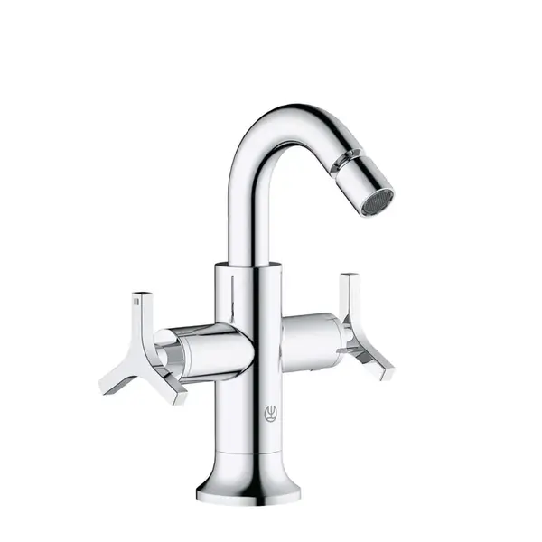 Kludi Nova Fonte - Bidetová batéria s výpusťou, chróm 203130539