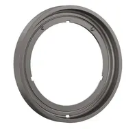 Axor ShowerSelect ID - Prodloužení 17x17 cm, kartáčovaný černý chrom 13642340