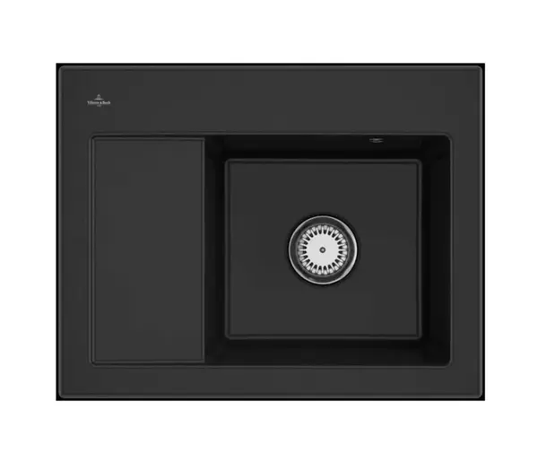 Villeroy & Boch Subway 45 - Keramický drez 65x51 cm, CeramicPlus, chromit 331301J0