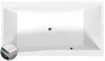 Polysan Vany - Vana Quest Slim, 180x100x49 cm, bílá 78511S