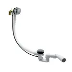 Laufen Pro - Vaňová odtoková a prepadová súprava s napúšťaním, chróm H2951110040001