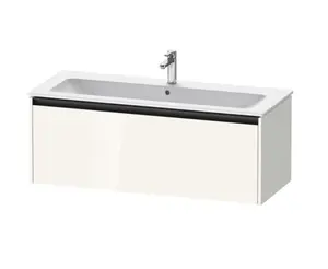Duravit Ketho.2 - Umývadlová skrinka, 44x121x48 cm, 1 zásuvka, lesklá biela K25065022220000