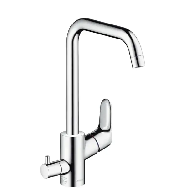 Hansgrohe Focus M41 - Páková dřezová baterie s uzavíracím ventilem, chrom 31823000