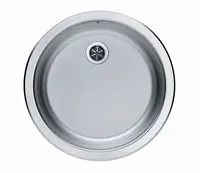 Alveus Form - Drez s priemerom 45 cm, odtok 6 cm, nerezová 1008987