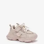 Boto Dětské tenisky na platformě béžové Hanomess