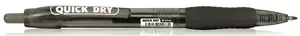 Gelové pero kus QUICK DRY - black, černá