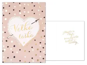 Přání srdečné M77-005 V