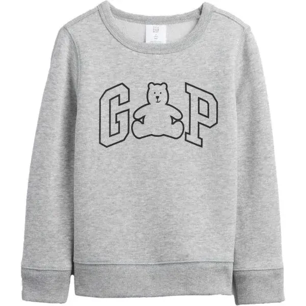 GAP V-DB GR CREW Dětská mikina, šedá, velikost 2Y