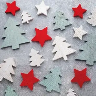 Ubrousek P 33x33 vánoční SDL012600