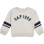 GAP VARSITY Detská mikina, sivá, veľkosť 5Y