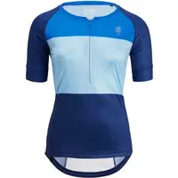 SILVINI STABINA Dámsky cyklistický dres, tmavo modrá, veľkosť