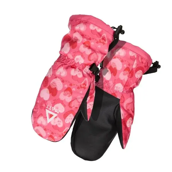 Matt KIDS MITTEN KIDS MITTEN, ružová, veľkosť 5Y