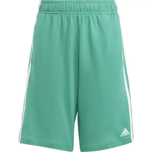 adidas 3S KN SHORT Chlapčenské kraťasy, zelená, veľkosť