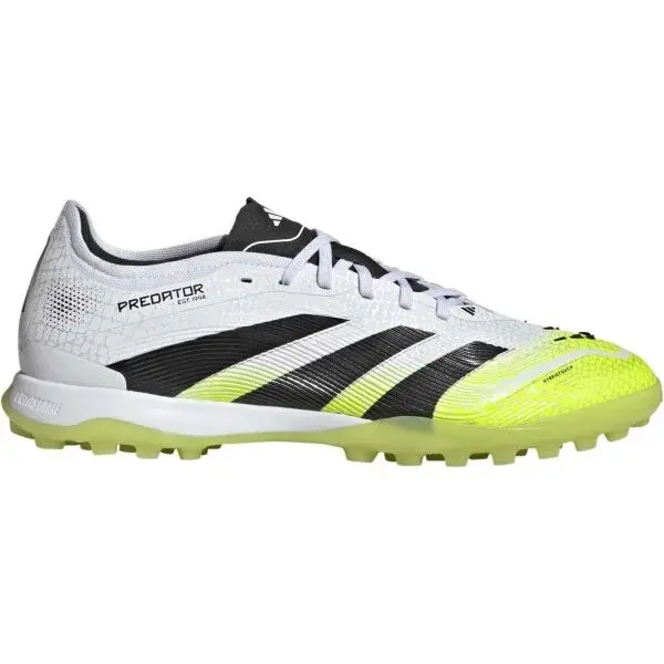adidas PREDATOR PRO TF Pánske turfy, biela, veľkosť 45 1/3