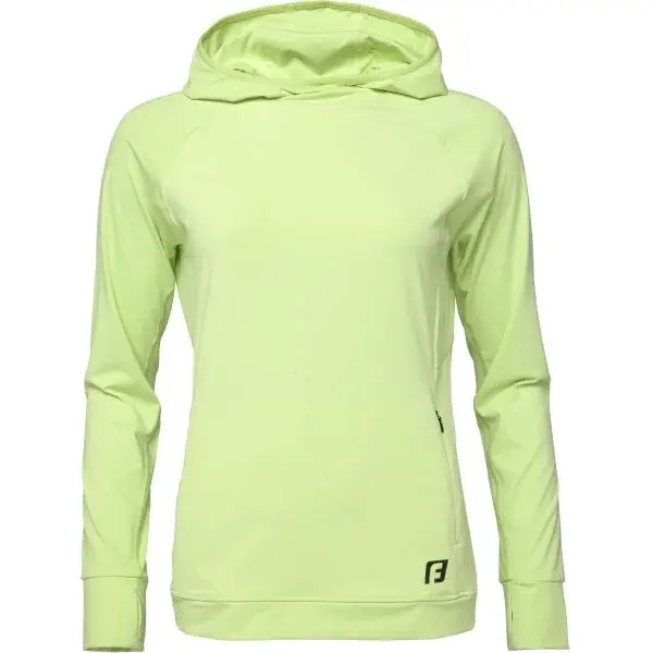 Fitforce NOSKANA Dámska fitness mikina, žltá, veľkosť