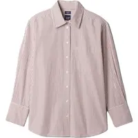 GAP BIG SHIRT Dámska košeľa, červená, veľkosť