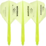 Windson ASTIX M Plastové letky s násadkami, žltá, veľkosť