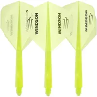 Windson ASTIX M Plastové letky s násadkami, žltá, veľkosť
