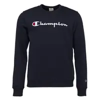 Champion SCRIPT SHOP Pánska mikina, tmavo modrá, veľkosť