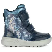 Geox J SVEGGEN G. Dievčenská členková obuv, modrá, veľkosť
