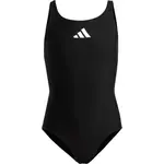 adidas 3 BARS SOL ST Y Dievčenské plavky, čierna, veľkosť