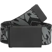 Lewro UDON Textilný opasok s kovovou sponou, tmavo sivá, veľkosť