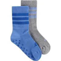adidas LK AS SOCKS 2PP Detské ponožky, modrá, veľkosť XL