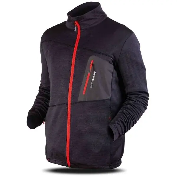 TRIMM MICRON Pánska mikina, čierna, veľkosť