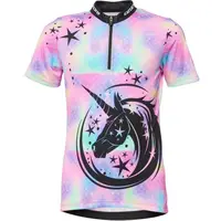 Arcore DUABATZY Dievčenský cyklistický dres, ružová, veľkosť 140-146