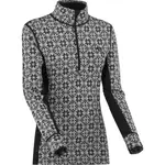 KARI TRAA ROSE H/Z Dámske merino tričko, čierna, veľkosť