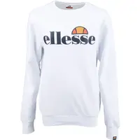 ELLESSE AGATA SWEATSHIRT Dámska mikina, biela, veľkosť
