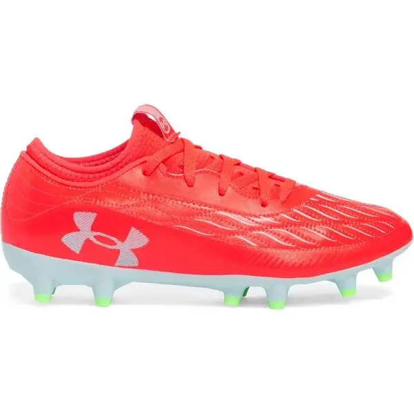 Under Armour MAGNETICO SELECT 4 JR FG Chlapčenské kopačky, červená, veľkosť 36.5