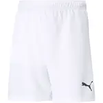 Puma TEAMRISE SHORT JR Juniorské šortky, biela, veľkosť
