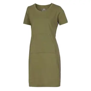 Northfinder CHESLEY Dámske športové šaty, khaki, veľkosť