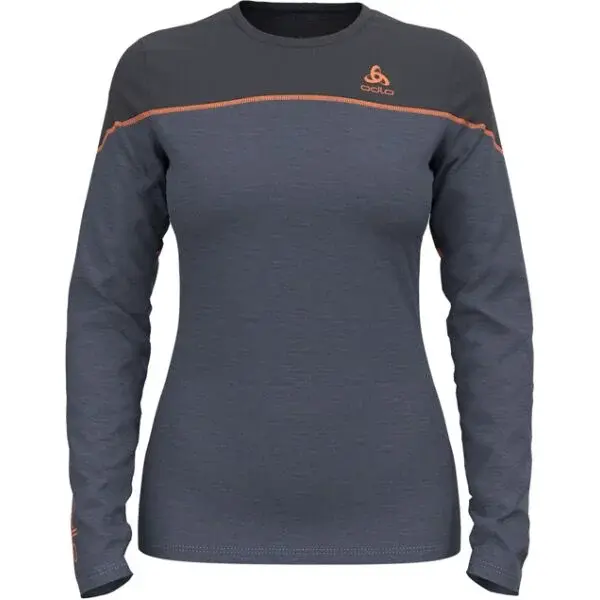 Odlo REVELSTOKE PERFORMANCE Dámske termo tričko, tmavo sivá, veľkosť