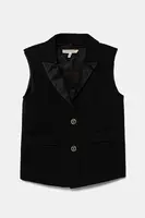 Dětská vesta Twinset černá barva, 252GJ2114