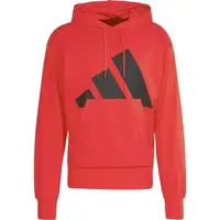 adidas BL FL HD Pánska mikina, červená, veľkosť XXXL