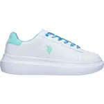 U.S. POLO ASSN. HELIS Dievčenská voľnočasová obuv, biela, veľkosť