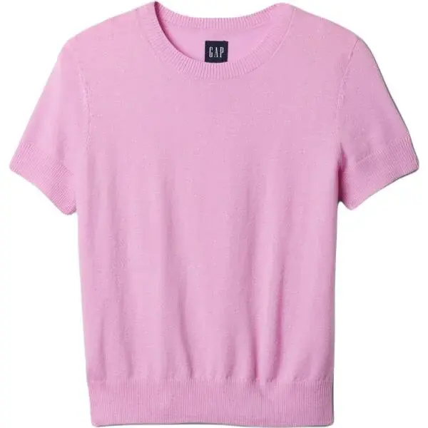 GAP SS CASHSOFT BABY Dámsky sveter, ružová, veľkosť