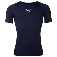 Puma LIGA BASELAYER TEE SS Pánske funkčné tričko, tmavo modrá, veľkosť